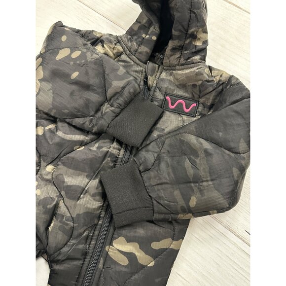 NEW Military Woobie Brothers Apparel Infant Camo Hooded Snowsuit Size 6-9M/Med - Picture 3 of 8